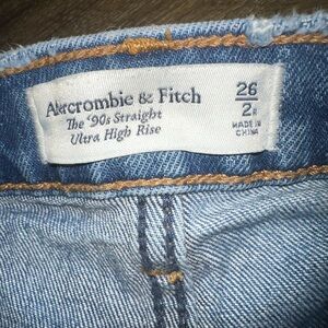 Abercrombie & Fitch Ultra High Rise Blue Jeans